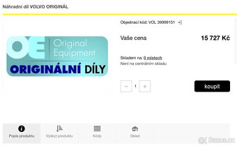 Nárazník Volvo s60 - 9