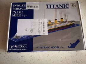 Stavebnice parníku Titanic - 9
