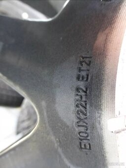 Zánovní originální zimni alu sada kol Audi Q8 SQ8 RSQ8R22 - 9