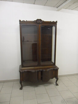 Starožitná skříň, skleník, knihovna, vitrína - 9