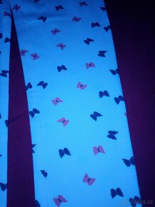 Prodam leginky 122 s Motylky Primark nove,pekne - 9