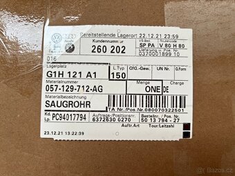Originál Sání pravé AUDI A8 4H 4,2 283 KW O.E. 057129712AG - 9