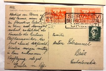 Staré pohlednice cizina 6 ks, 1932 - 1934. - 9