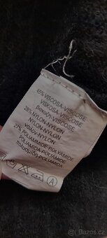 Just Woman černé copánkové svetrové šaty - 9