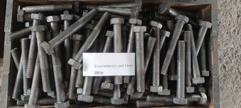 Velký výběr spojovacího materiálu (šrouby různé),podložky - 9