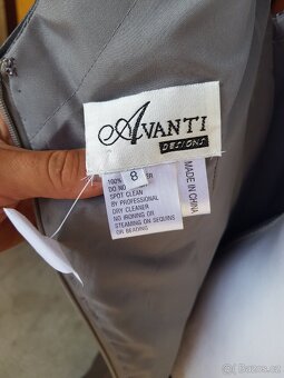 Plesové šaty vel. 8 - 9