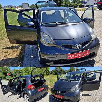 PĚKNÁ , BENZINOVÁ TOYOTA  AYGO  COOL 5DV. ALU ,KLIMATIZACE - 9