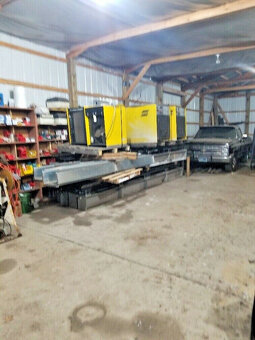 Plazmový stůl ESAB Saber DXG 5000 CNC 14' x 56' - 2x řezac - 9