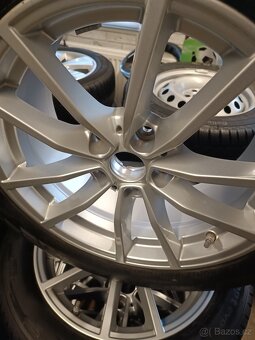 Alu kola 5x112r17 7,5J zimní 225/50r17 Audi A4 B8 A5 - 9