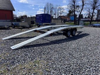 Přívěsný vozík, autopřepravník 410x195cm,2700kg, VDI2700 - 9