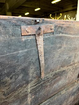 Starožitná secesní truhla (132025) - 9