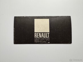 Renault 15 a 17 francouzský rozkládací prospekt - 9
