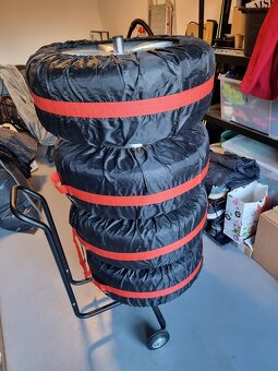 Prodám ALU disky DIONE s letní pneu 215/45 R16" 86 H - 9