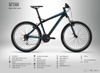 Horské kolo Ghost SE 1300 (průměr kol 26") - 9