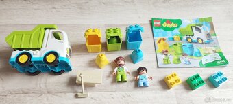 DUPLO sady i dílky solo: farma,Mickey,Minnie,popeláři.. - 9