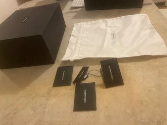 Originální krabice a vak  od bot Dolce & Gabbana - 9