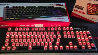 Klávesnice HyperX Alloy Origins Red Switch, US - 9