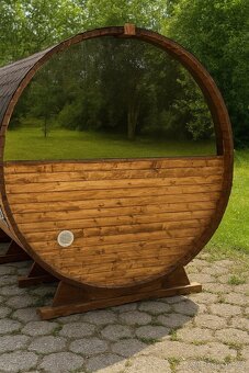ZAHRADNÍ SUDOVÁ SAUNA 340cm DIY 3KR - 9