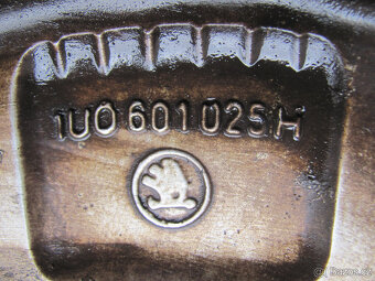 LETNÍ ALU ORIG. ŠKODA 15" - 5x100 - 195/65/R15 - 9