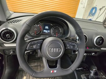 AUDI VOLANT KOZENY PERFOROVANY - 9