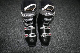 dámske lyže 156 cm , drevené jadro - 9