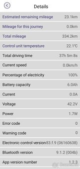 Elektrokolobezka Sencor one 2020 - 9