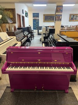 Růžové piano Schimmel se zárukou 2 roky, doprava zdarma - 9