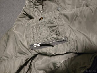 BUNDA N3B ALJAŠKA ALPHA INDUSTRIES SILVER XL - 9