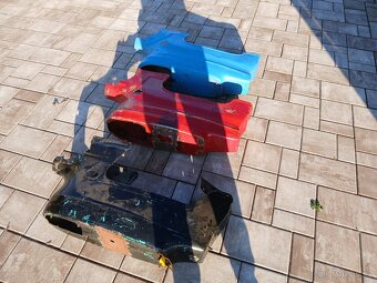 Jawa 50 pionyr - podsedlovy plech - 9