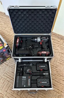 Parkside Performance SADA: Aku vrtačka + 96ks příslušenství - 9