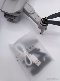 Dron L900 PRO GPS dvě kamery Šedy + Originální Obal - 9