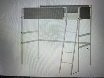 Vysoká postel IKEA VITVAL - 9