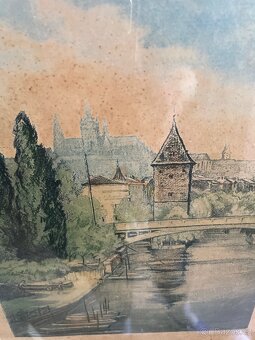 Praha-Židovský ostrov,sig.Mayer Josef, nar.1895 - 9