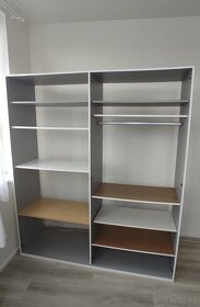 Šatní skříň se zrcadly bílá š179,4 h56 v206,7 cm - 9