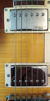 Prodám Vintage V100 Tobacco Sunburst Elektrickou kytaru - 9