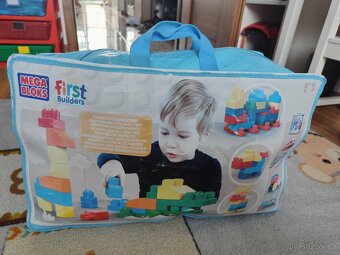 Mega Bloks 190 kusů + Hudební vláček - 9