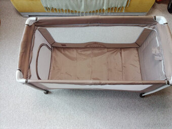 cestovní postýlka Caretero deluxe béžová - 9
