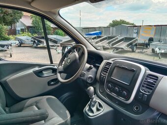Renault Trafic 1,6dci,89kw,klima,2017,málo nájeto,dolozeno - 9