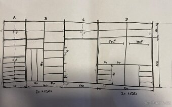 Předsíňová stěna, posuvné dveře - 9