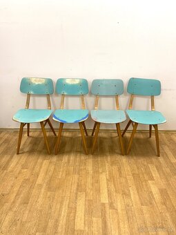 Retro židle TON HOLEŠOV 60. léta - 9