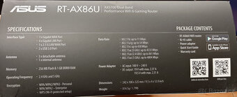 Asus RT-AX86U - Zaruka do 7.2.2026 wifi 6 router - 9
