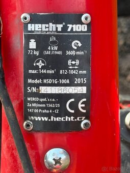 Hecht kultivátor s vozíkem 7100 tera vari - 9