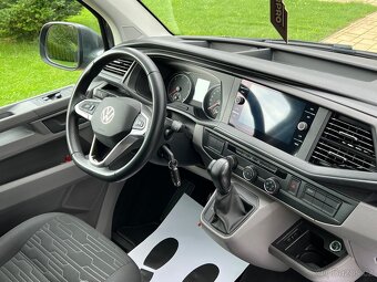VW Caravelle T6.1 LONG 110kw Ťažné Webasto Serviska -DPH - 9