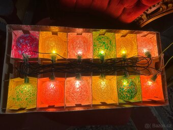 Retro vánoční osvětlení - REFLEX ZLATOKOV. 1974 - 9