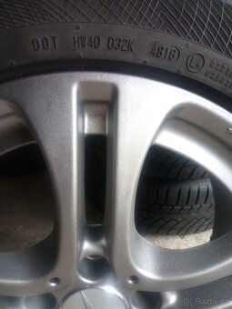 Litá kola Mercedes-Benz 7Jx17 s TPMS a pneu - 9