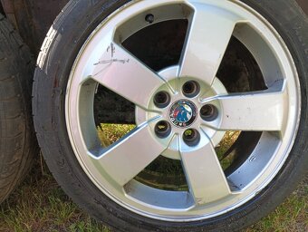 ALU kola škoda 2 205/45 R16 - 9