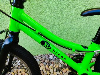 Značkové dětské kolo KUBIKES 16"(S) (limetka) - 9