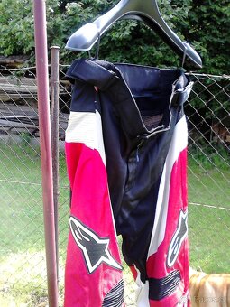 Dvojdílná textilní kombinéza Alpinestars M/L+ slidery v ceně - 9