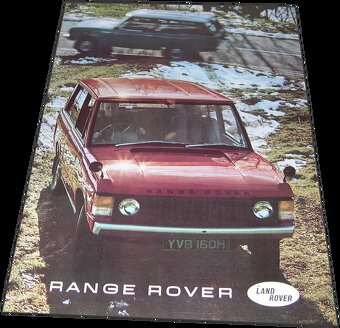 Prospekty Land Range Rover výbava katalog prospekt - 9
