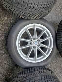 zimní R17" alu kola 5x112 7,5jx17 et27 pneu 80% - 9
